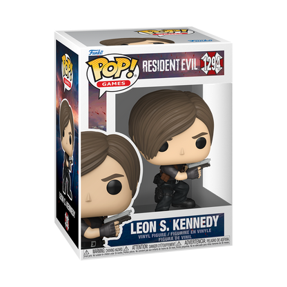 Funko Pop! Leon Kennedy 1294 - boîte officielle Funko