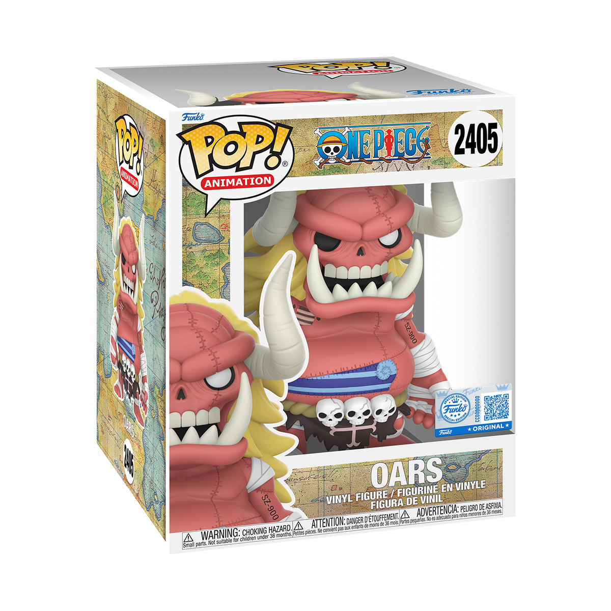 Funko Pop! Super Oars (Thriller Bark Arc) - packaging