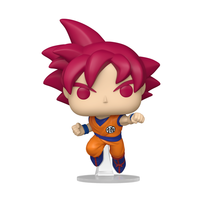 Funko Pop! Super Saiyan God Goku Punching 2492 - figurine officielle Funko