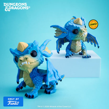 Pop! Blue Dragon Wyrmling - vue lifestyle officielle