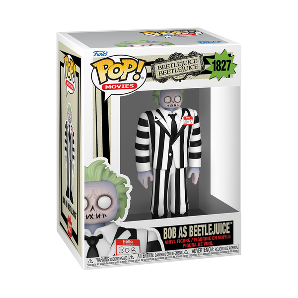 Pop! Bob en Beetlejuice - packaging officiel