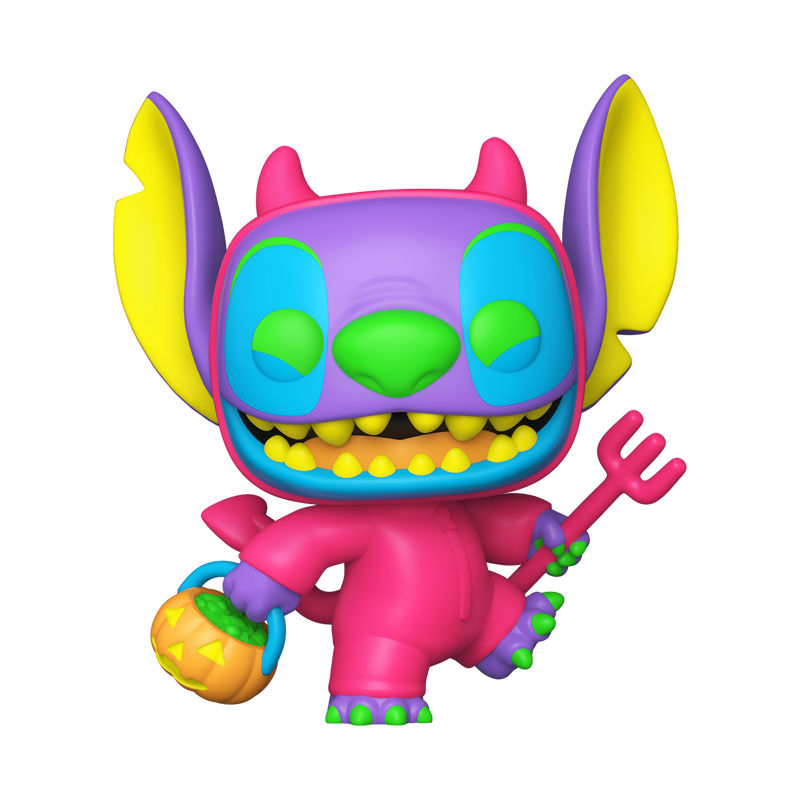 Pop! Stitch Diabolique Chase Black Light - vue avant