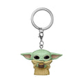 Pop! Keychain The Child w/ Cup