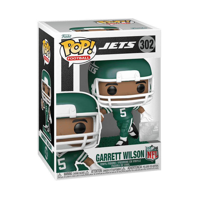 Pop! Garrett Wilson (Tenue Verte et Blanche)