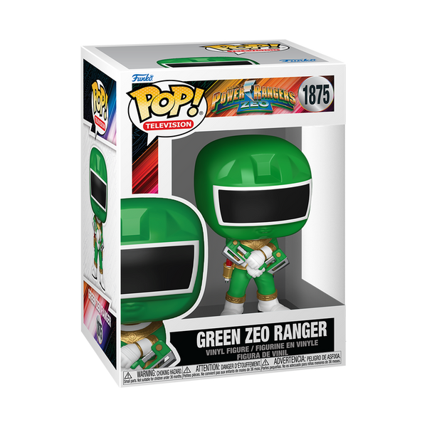 Pop! Green Zeo Ranger - packaging officiel