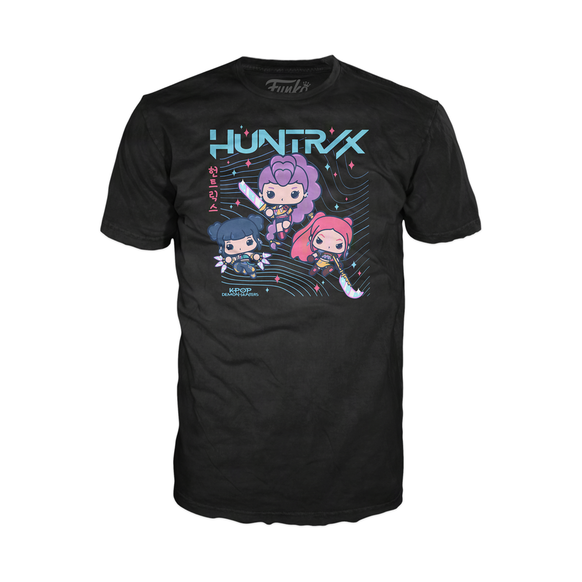 T-shirt KPop Demon Hunters HUNTR/X - visuel officiel