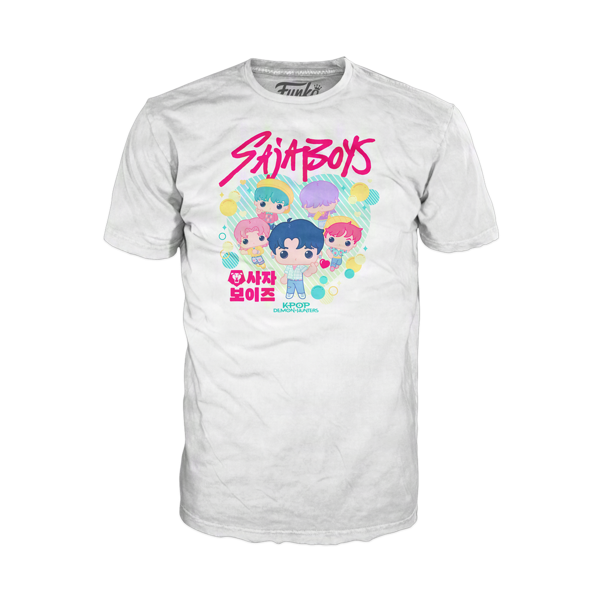 T-shirt KPop Demon Hunters Saja Boys - visuel officiel