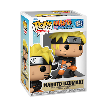 Pop! Naruto Uzumaki avec Kunai & Shuriken - packaging officiel