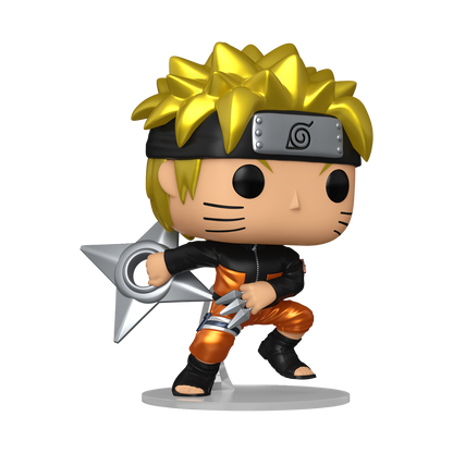 Pop! Naruto Uzumaki Chase Metallic - vue avant officielle
