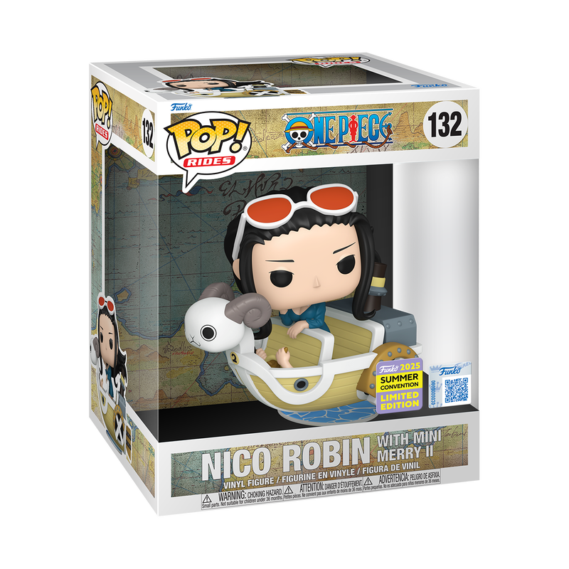 Pop! Rides Deluxe Nico Robin avec Mini Merry II
