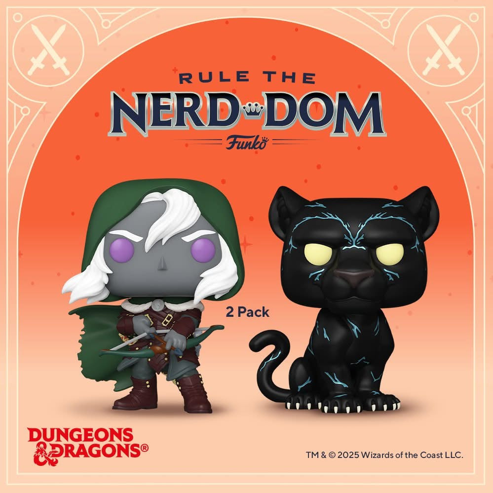 Pop! Drizzt Do’Urden & Guenhwyvar 2-Pack