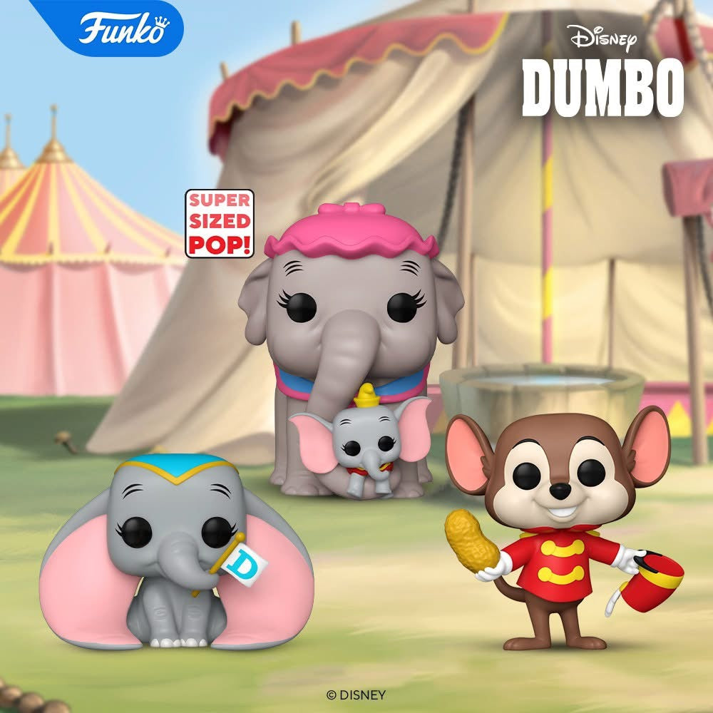 ¡Estallido! Dumbo con bandera