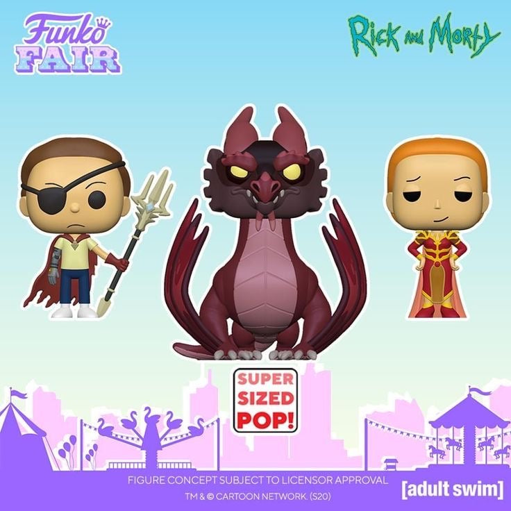 Pop! Story Train Evil Morty