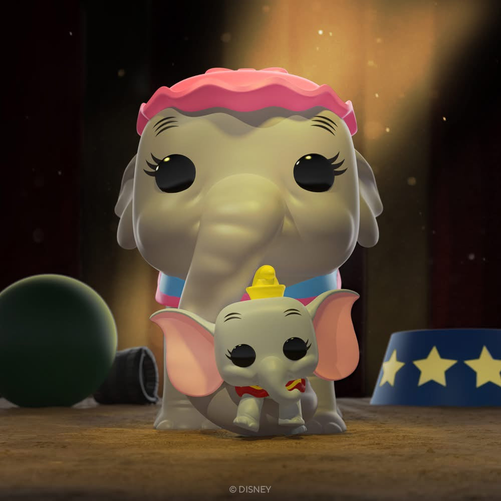Pop! Super Sra. Jumbo com Dumbo