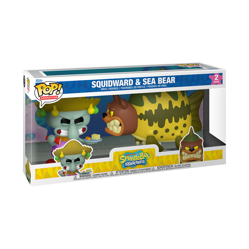 Pop! Squidward & Sea Bear 2-Pack