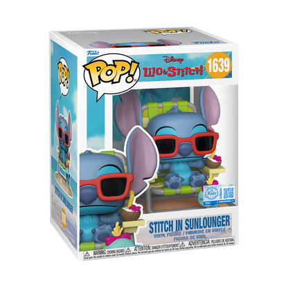 Pop! Premium Stitch sur Transat - packaging officiel