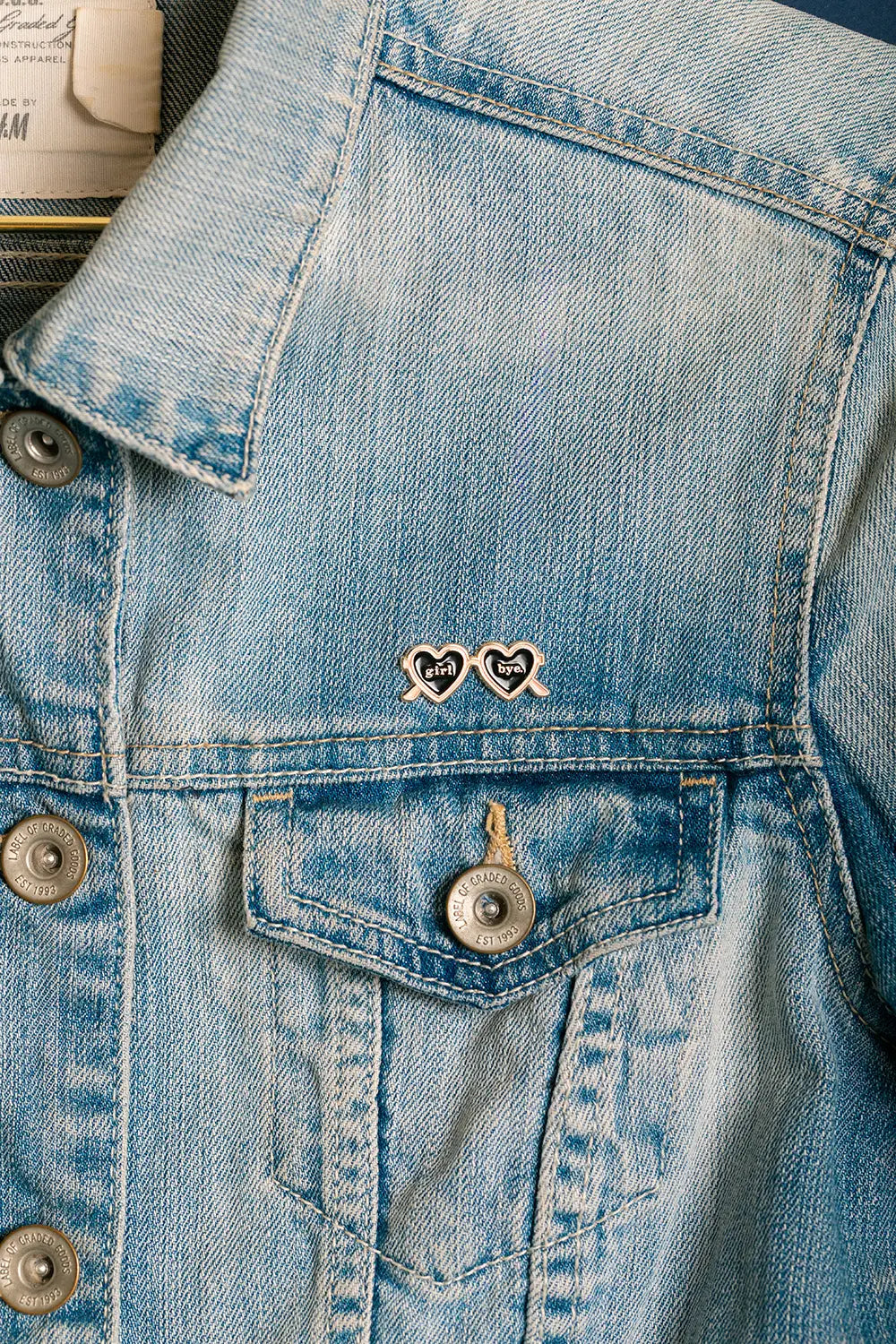Girl Bye - Pins