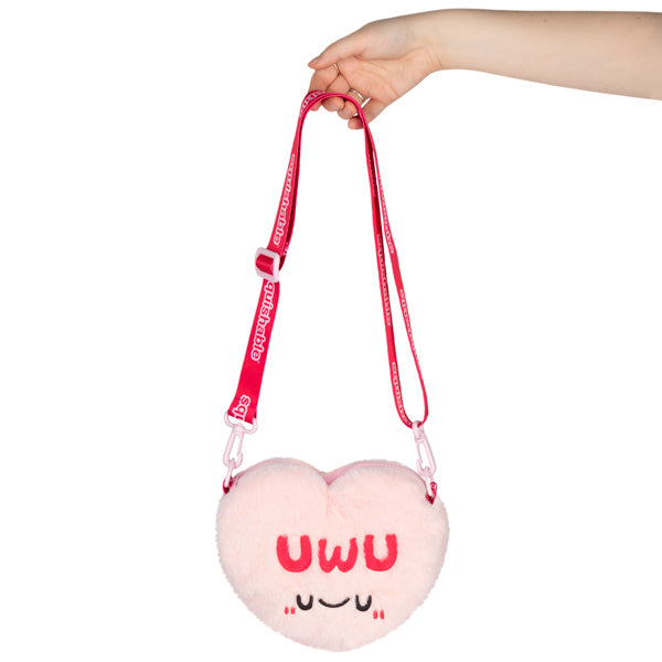 Sac Bandoulière Squishable – Cœur Bonbon UWU