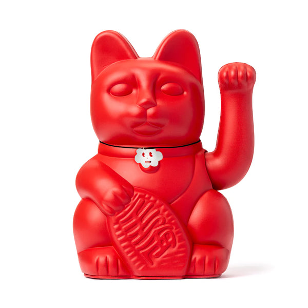 Gatto rosso fragola fortunato