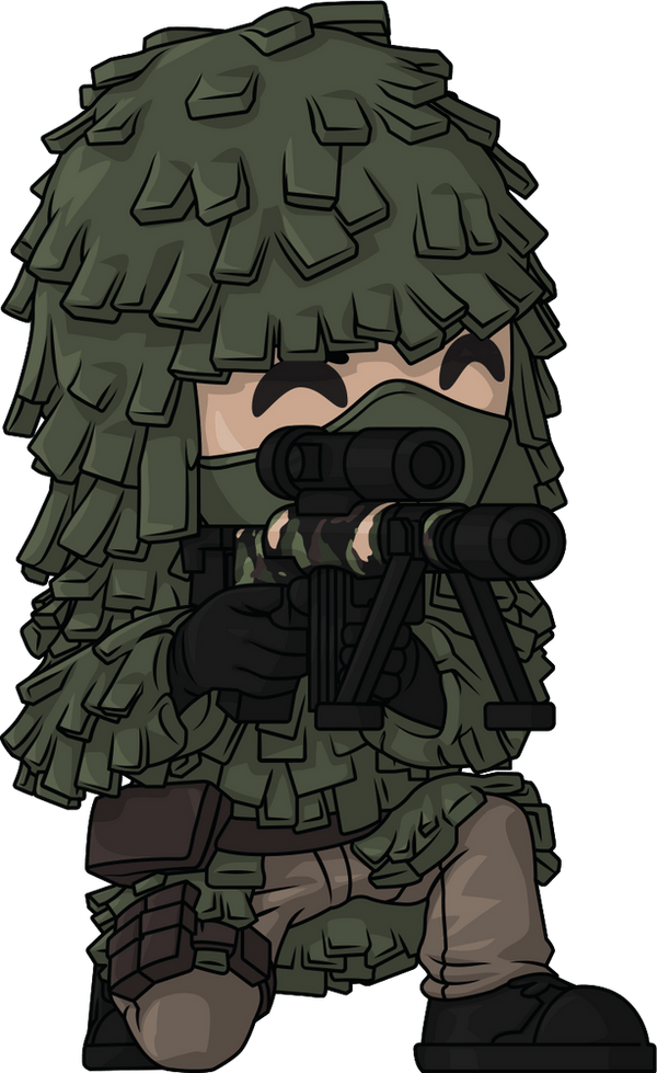 Ghillie Suit Sniper