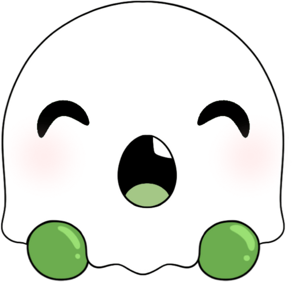 Ghost Slimecicle Stickie (6in)