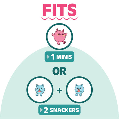 Sac Cadeau Squishable à Cordon – Bleu, Petit Format