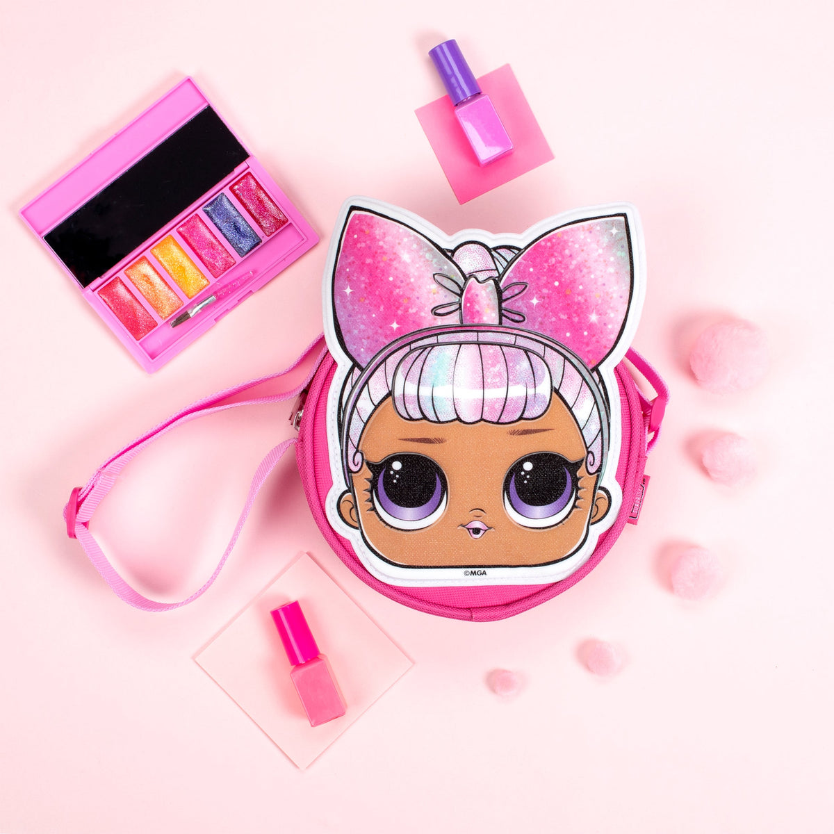 L.O.L. Glitter Crossbody Bag - Sis Swing