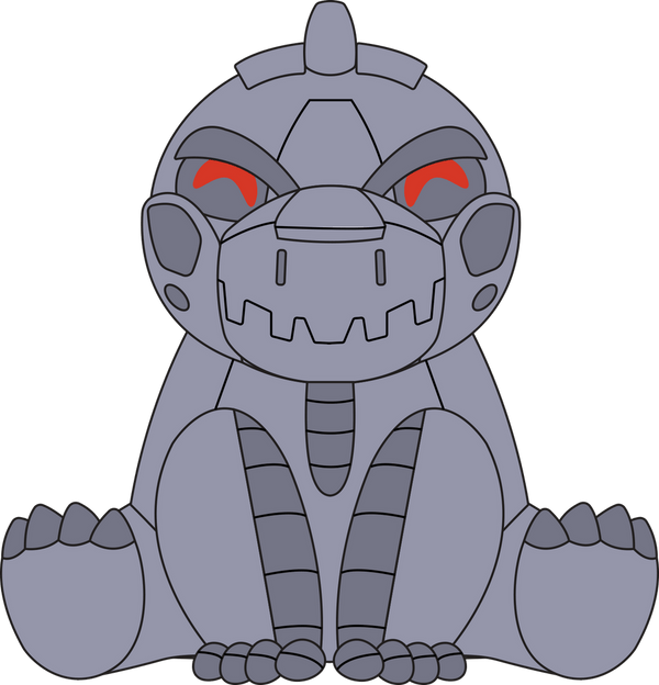 Mechagodzilla Plush (9in)