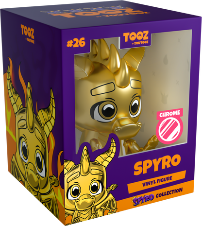 Figurine Spyro Gold Chrome