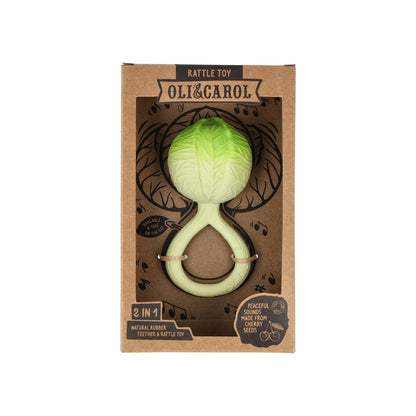 Green Cabbage Hochet Bébé