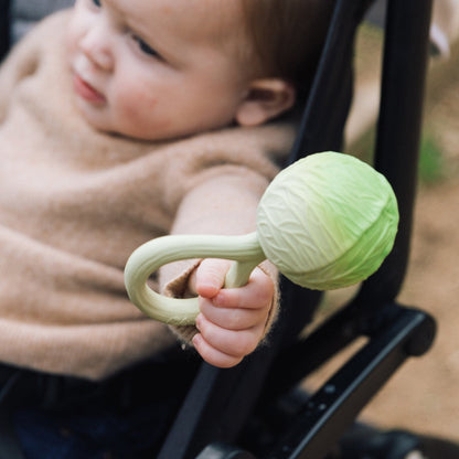 Green Cabbage Hochet Bébé
