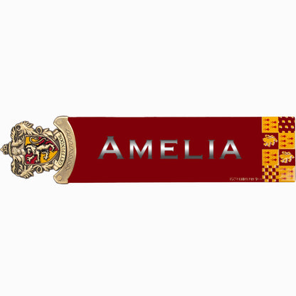 Harry Potter Crest Bookmark Burgundy