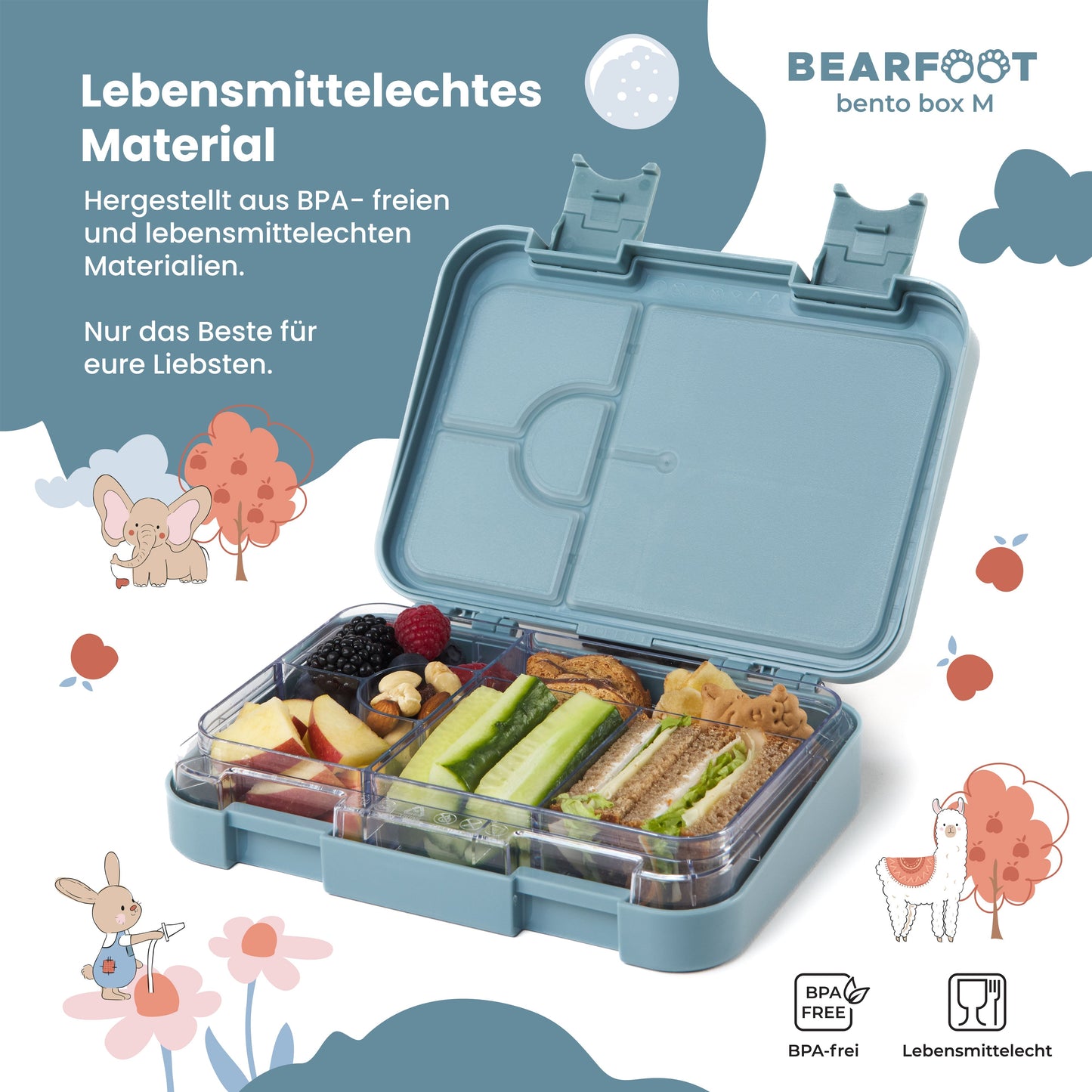 Bagger Bundle - Bento Box M & Trinkflasche 450ml & Isolierflasche 400ml