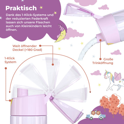 Einhorn Bundle - Bento Box M & Trinkflasche 450ml