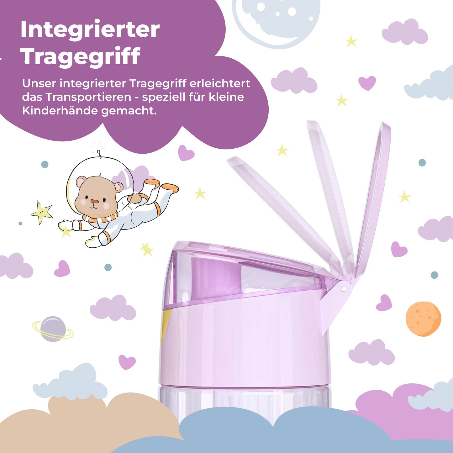 Einhorn Bundle - Bento Box M & Trinkflasche 450ml