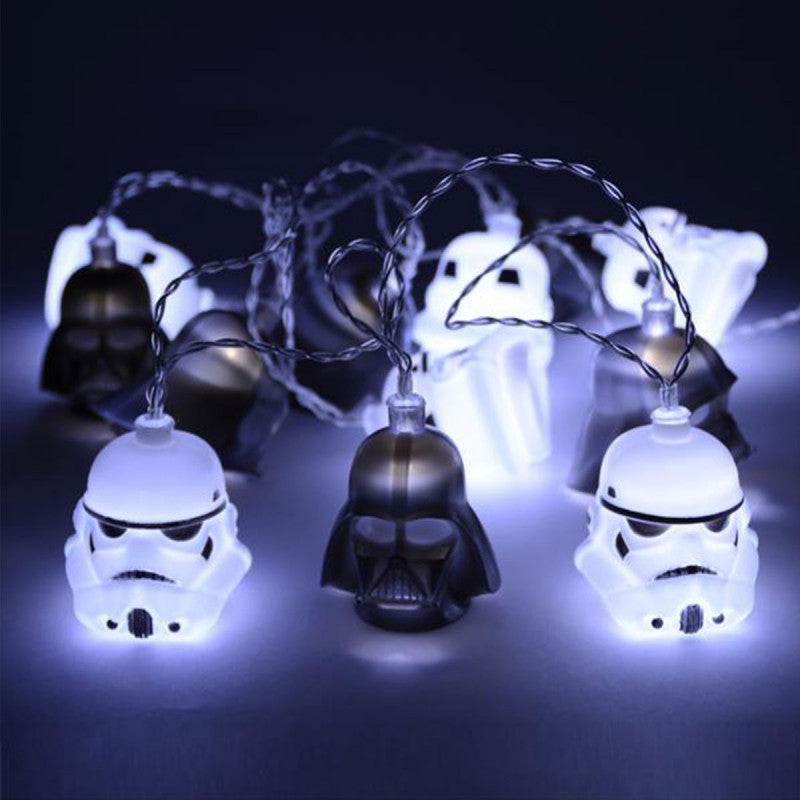 Dark Vader y Stromtrooper Light Garland
