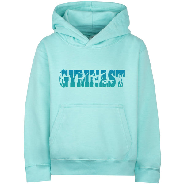 Sweat à capuche gymnastique – Fringoo Gymnastic for Cotton Rich Soft Hooded – Gymnast turquoise