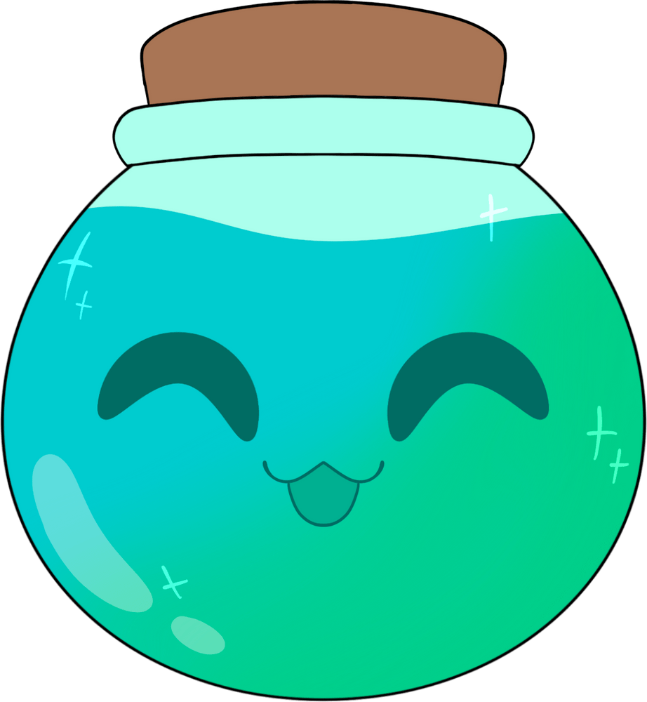 Halloween Potion Sticker (6in)