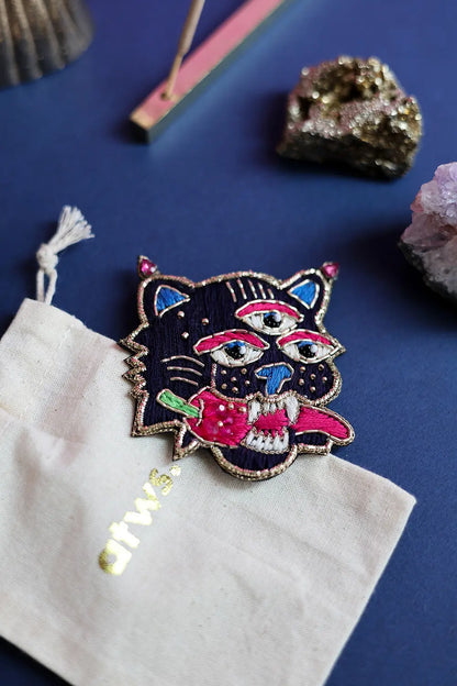 Mexican tiger - Brooch