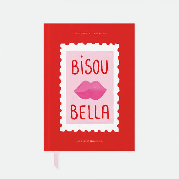 Bisou Bella - Hardcover notebook A5