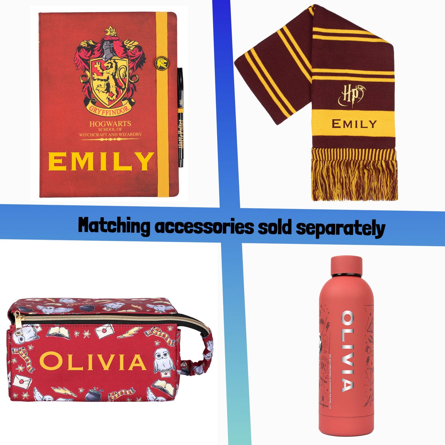 Harry Potter Crest Bookmark Burgundy