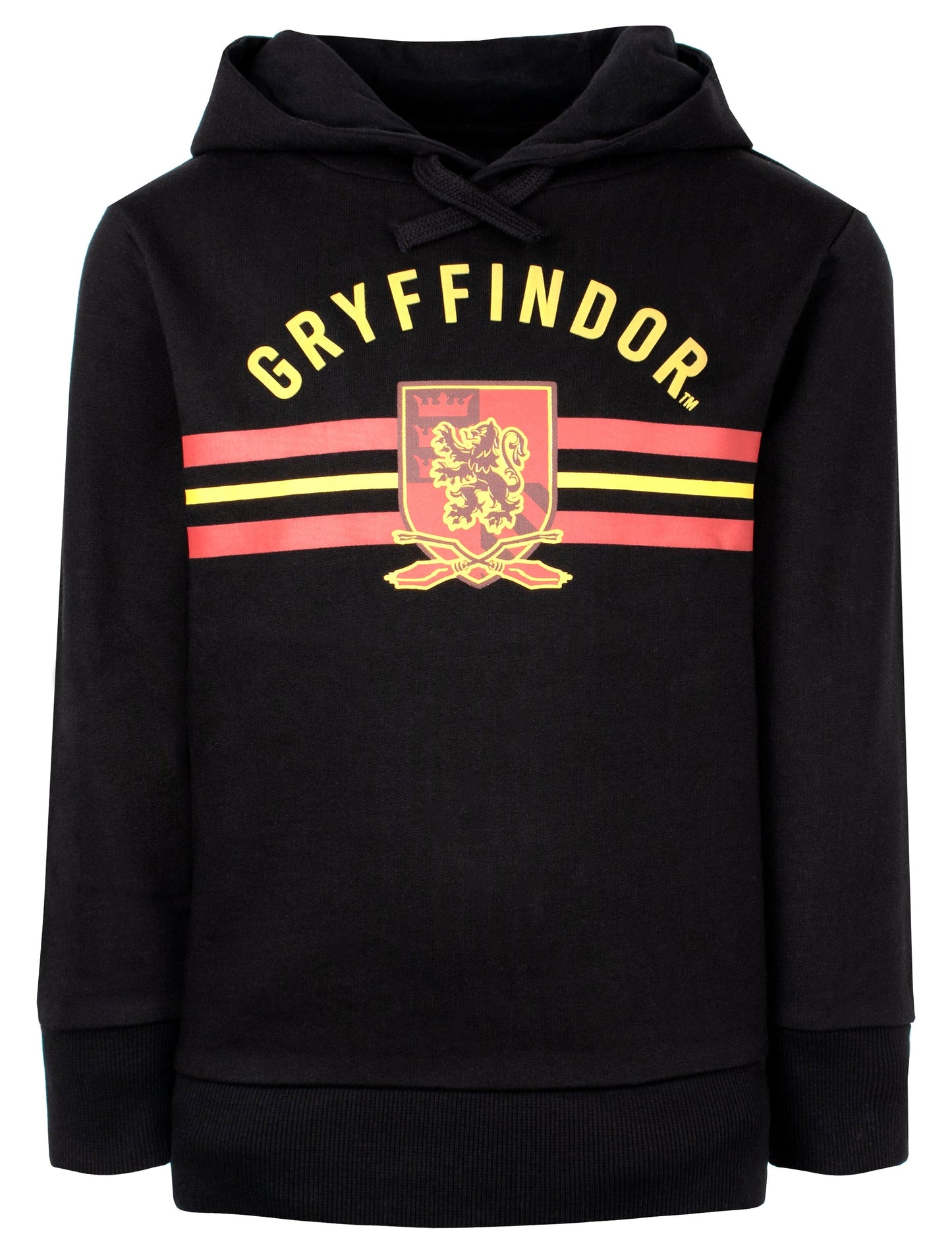 Harry Potter Sweat à capuche – noir and Yellow