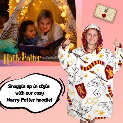 Harry Potter Oversized Sweat à capuche Couverture