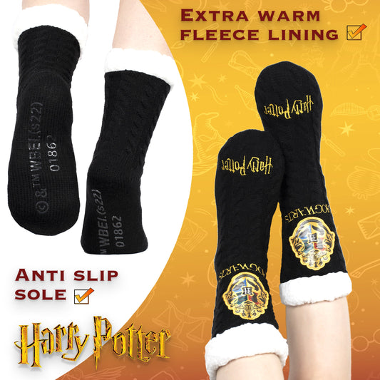 Harry Potter Slippery Chaussettes – noir