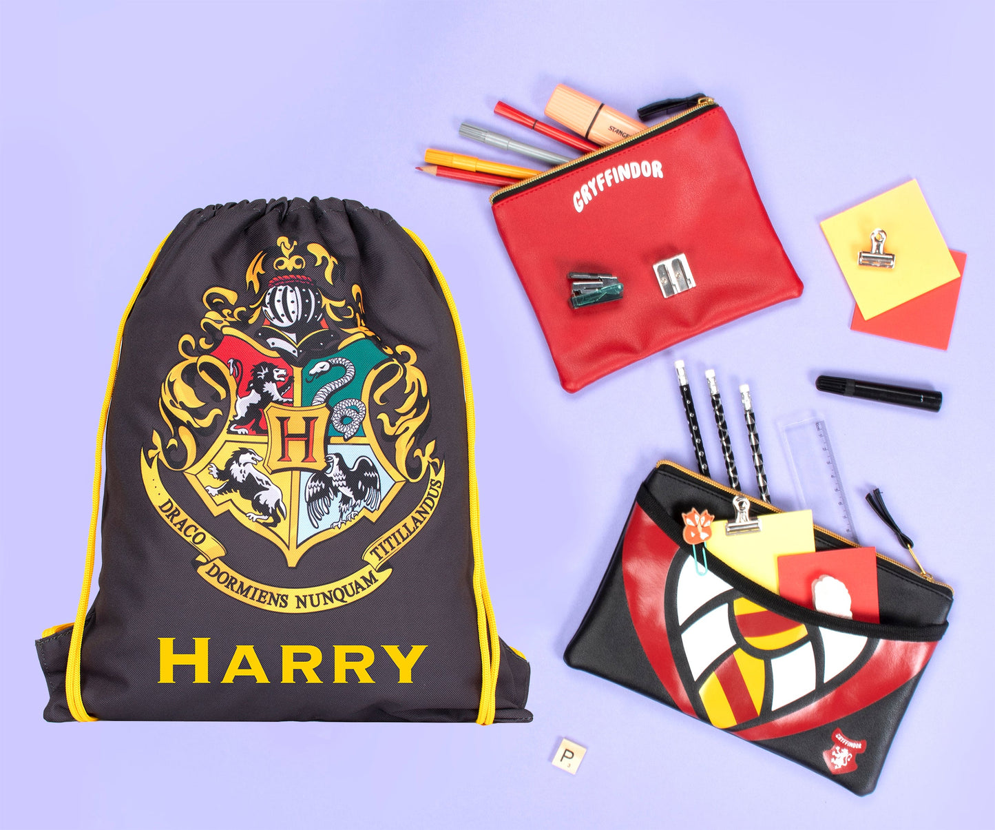 Harry Potter noir Sac à cordon for enfant