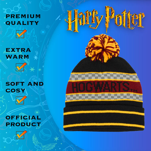 Harry Potter Winter Hat – noir