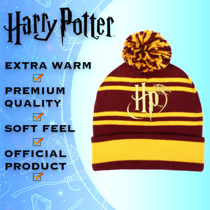 Harry Potter Winter Hat – Burgundy