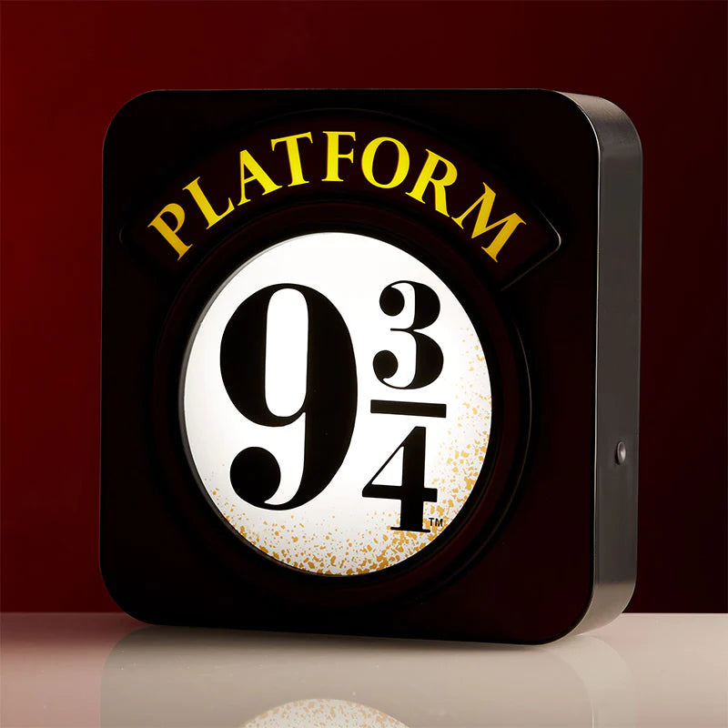 Candeeiro 3D Harry Potter - Quai 9¾