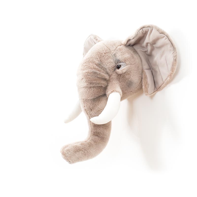 Décoration Murale Peluche George le Éléphant - Wild & Soft