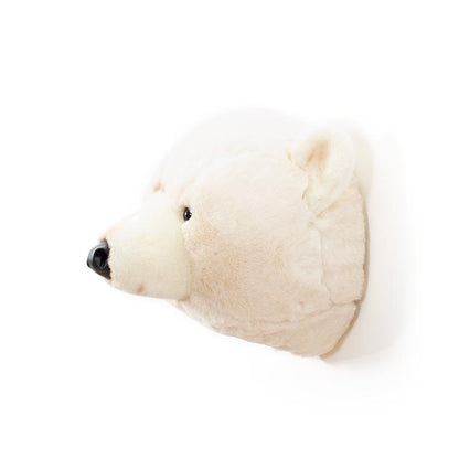 Décoration Murale Peluche Basile le Ours Polaire - Wild & Soft